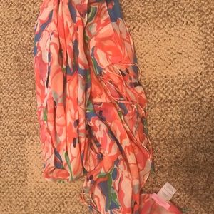 GUC Lilly Pulitzer scarf. Lucky Charms print